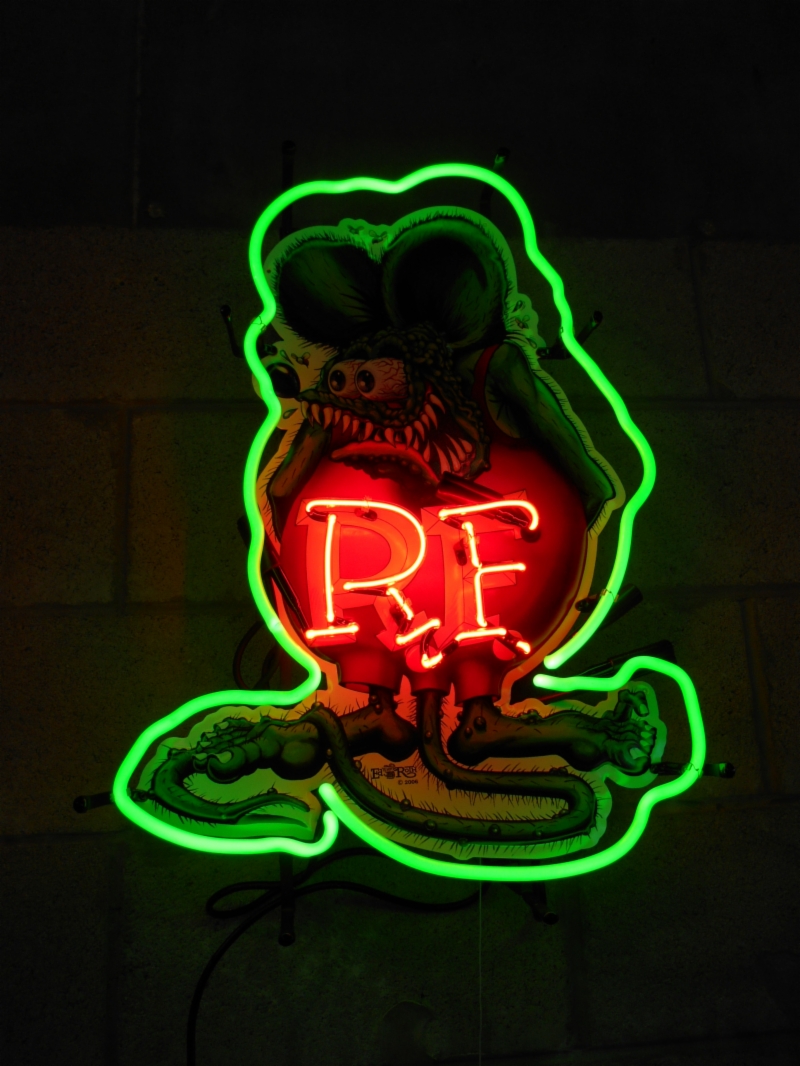 Rat Fink Neon Sign